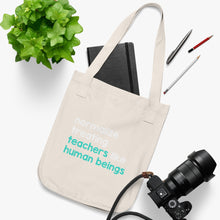 Load image into Gallery viewer, Organic Canvas Tote Bag