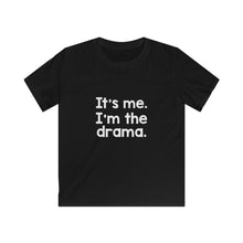 Load image into Gallery viewer, Am I the Drama@ (Kids Softstyle Tee)