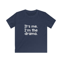 Load image into Gallery viewer, Am I the Drama@ (Kids Softstyle Tee)