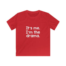 Load image into Gallery viewer, Am I the Drama@ (Kids Softstyle Tee)