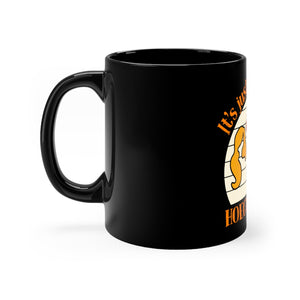 Black mug 11oz