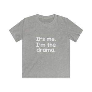 Am I the Drama@ (Kids Softstyle Tee)